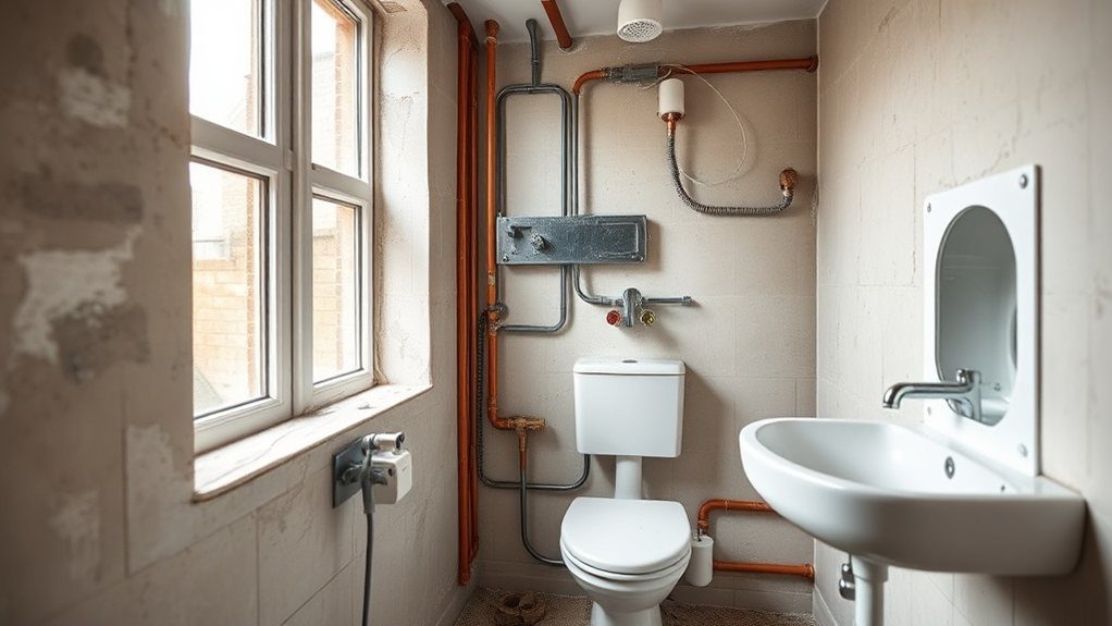 Bathroom Plumbing and Electrics in Ealing
